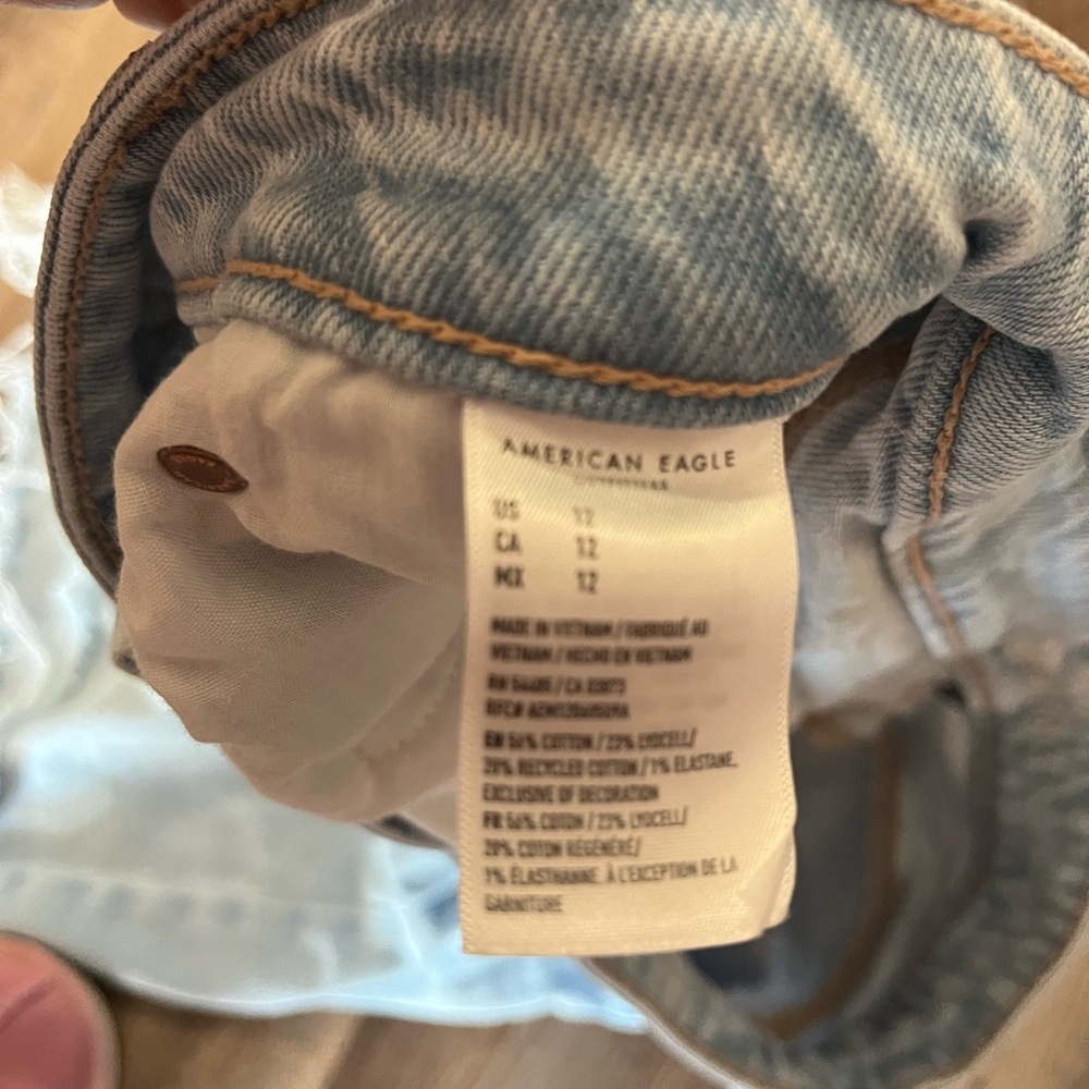 AE stretch low rise baggy 8in jorts - Picture 6 of 6